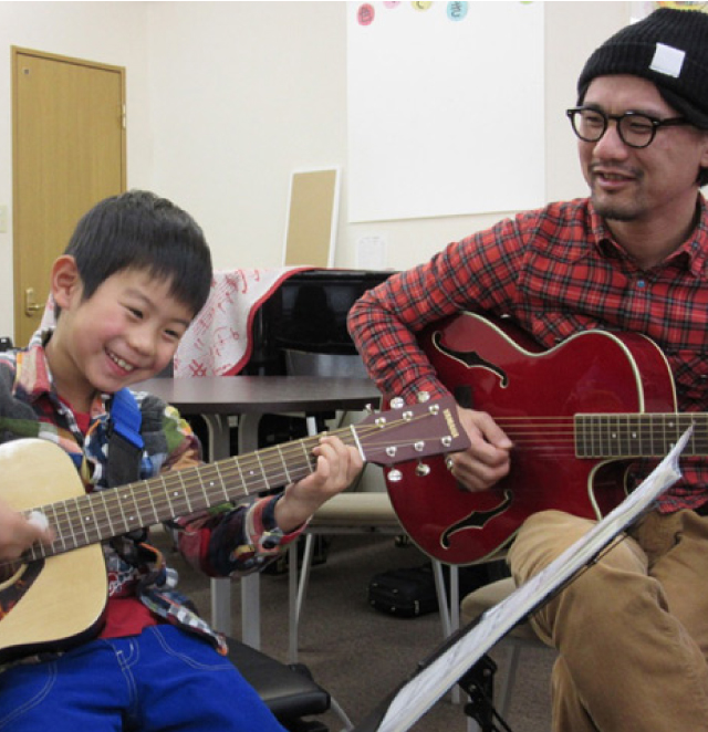 ギターコースの様子