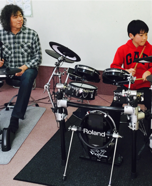 ドラムコースの様子2